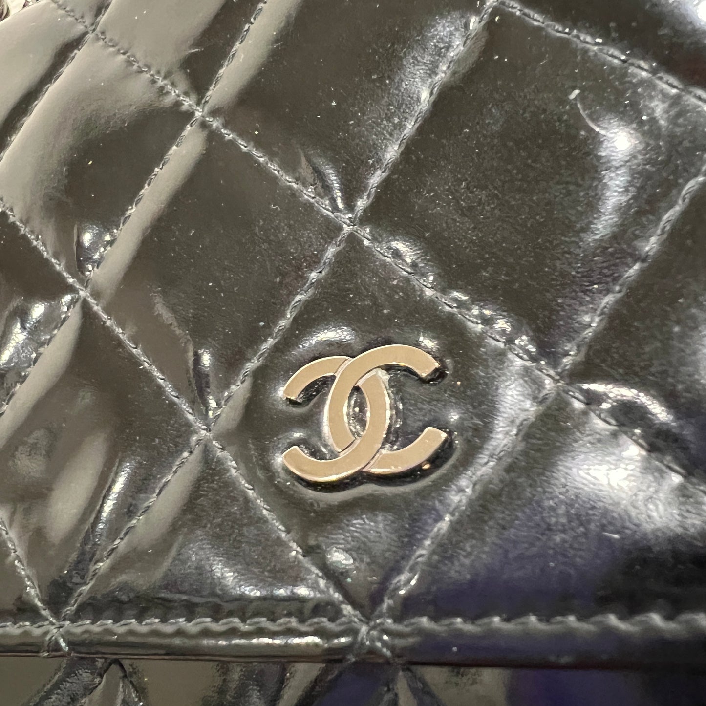 CHANEL Patent Leather WOC