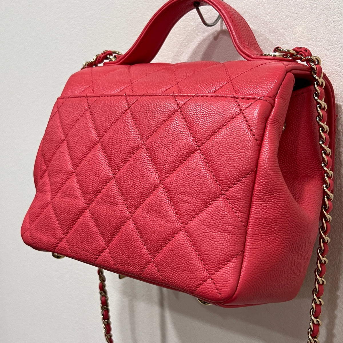 CHANEL Business Affinity Quilted Caviar