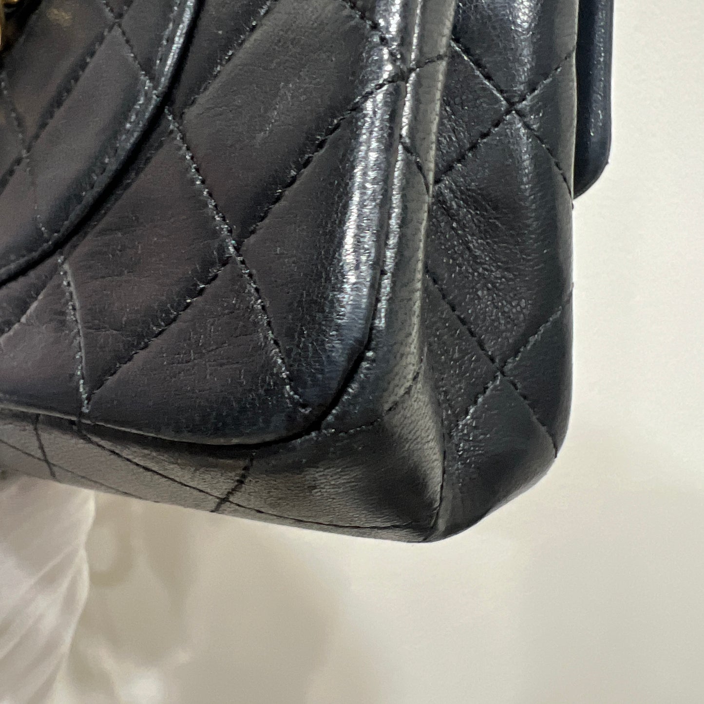 CHANEL Classic Double Flap 24k Gold 23cm