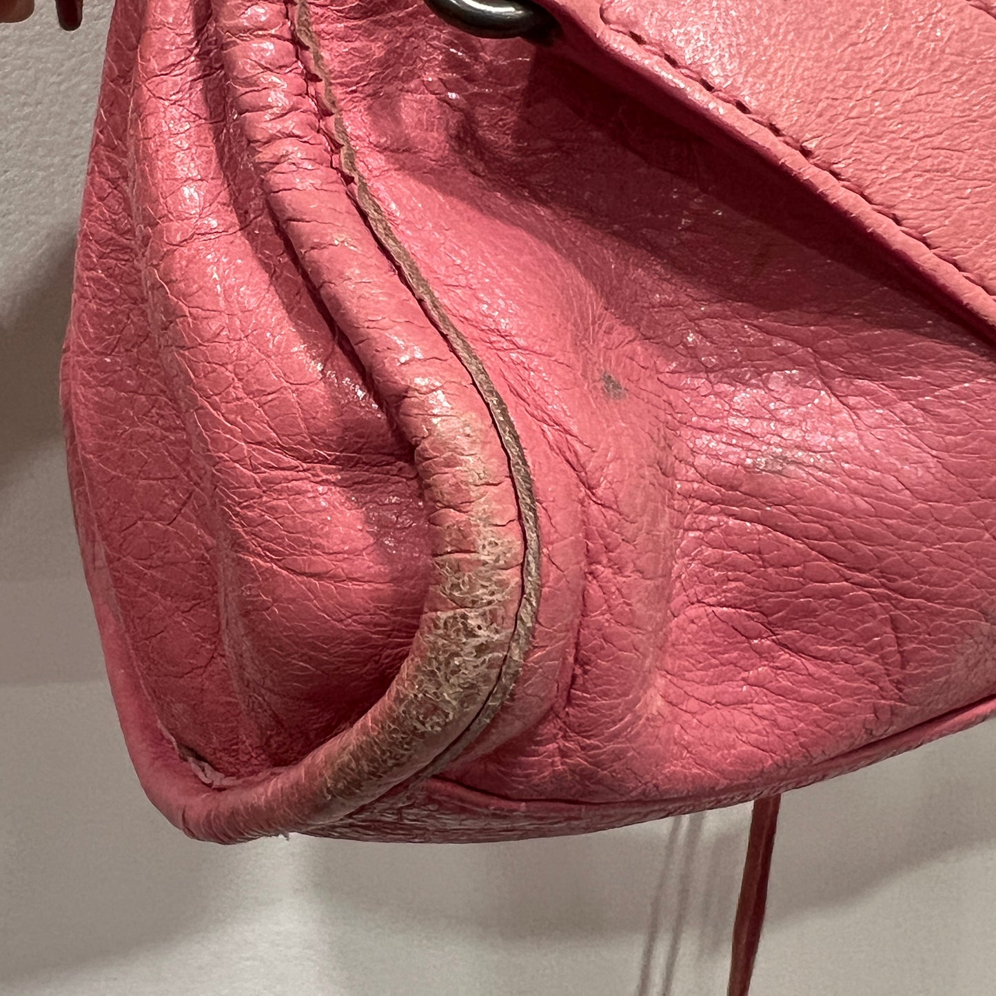 BALENCIAGA Pink City Bag