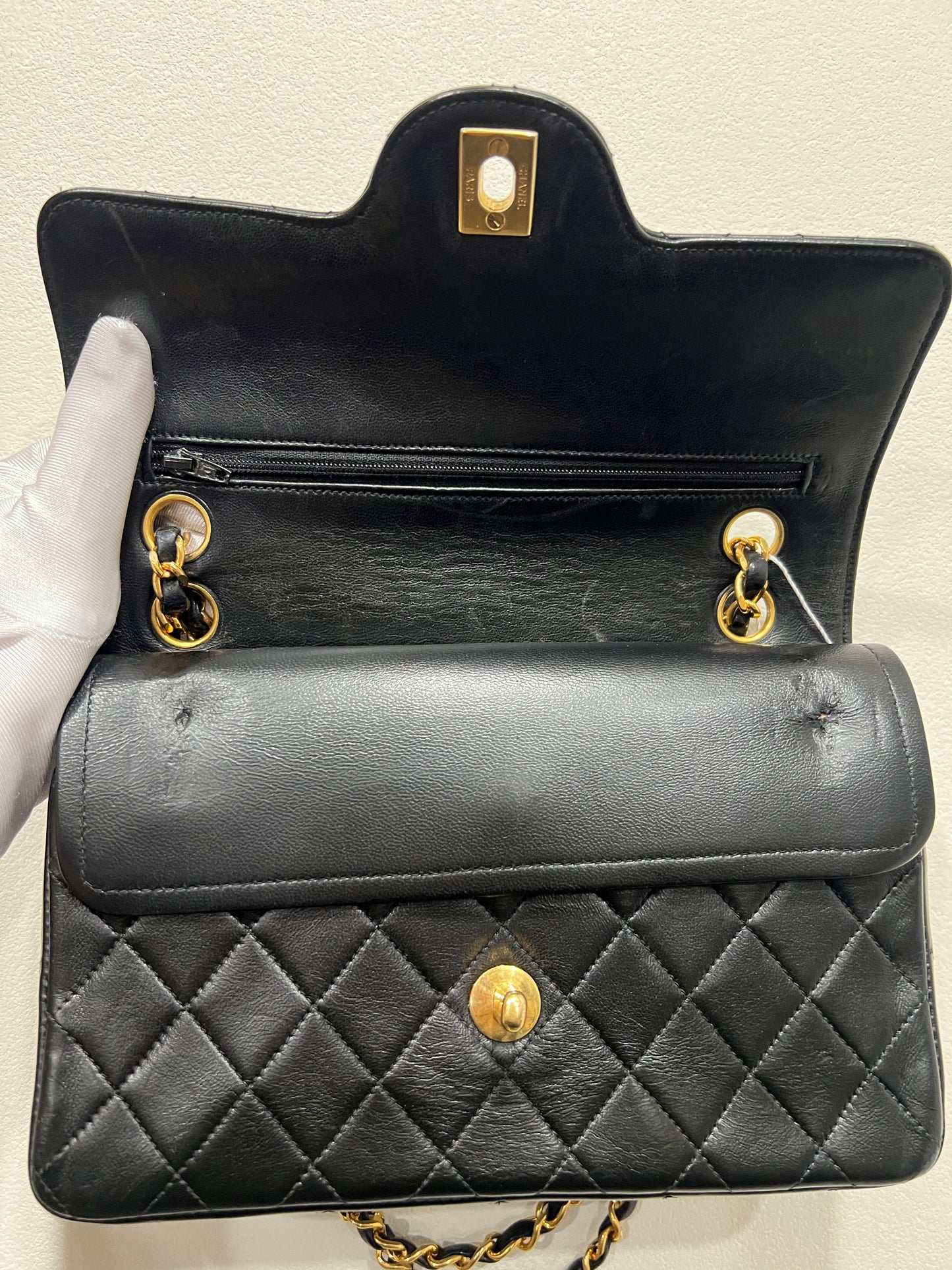 CHANEL 1988’s Classic Double Flap Bag 24K gold