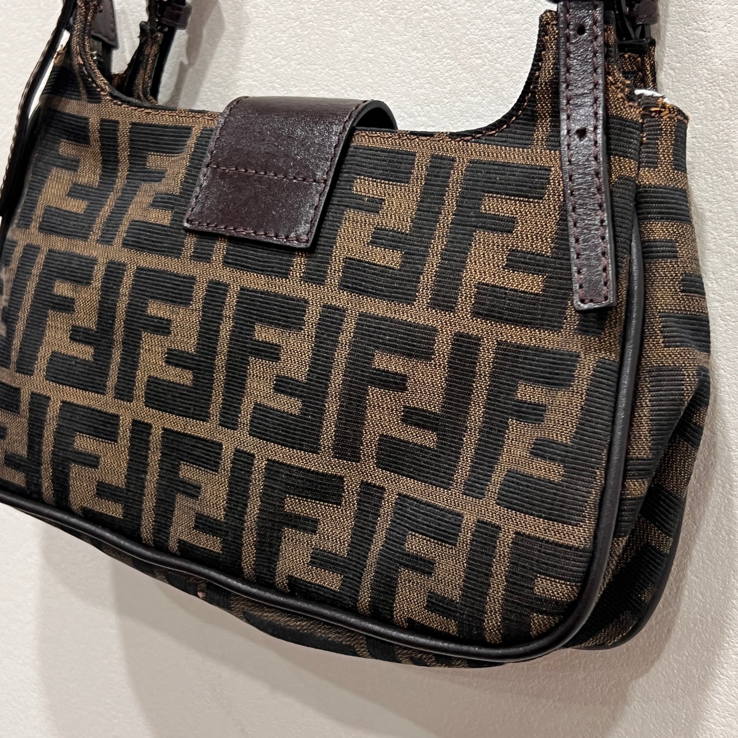 FENDI Zucca Shoulder Bag