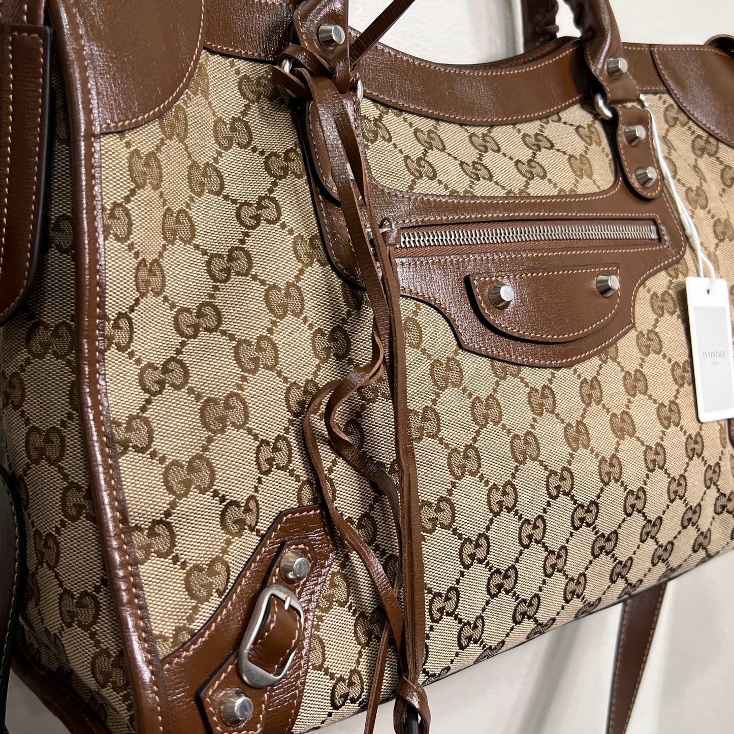 BALENCIAGA x GUCCI City Bag