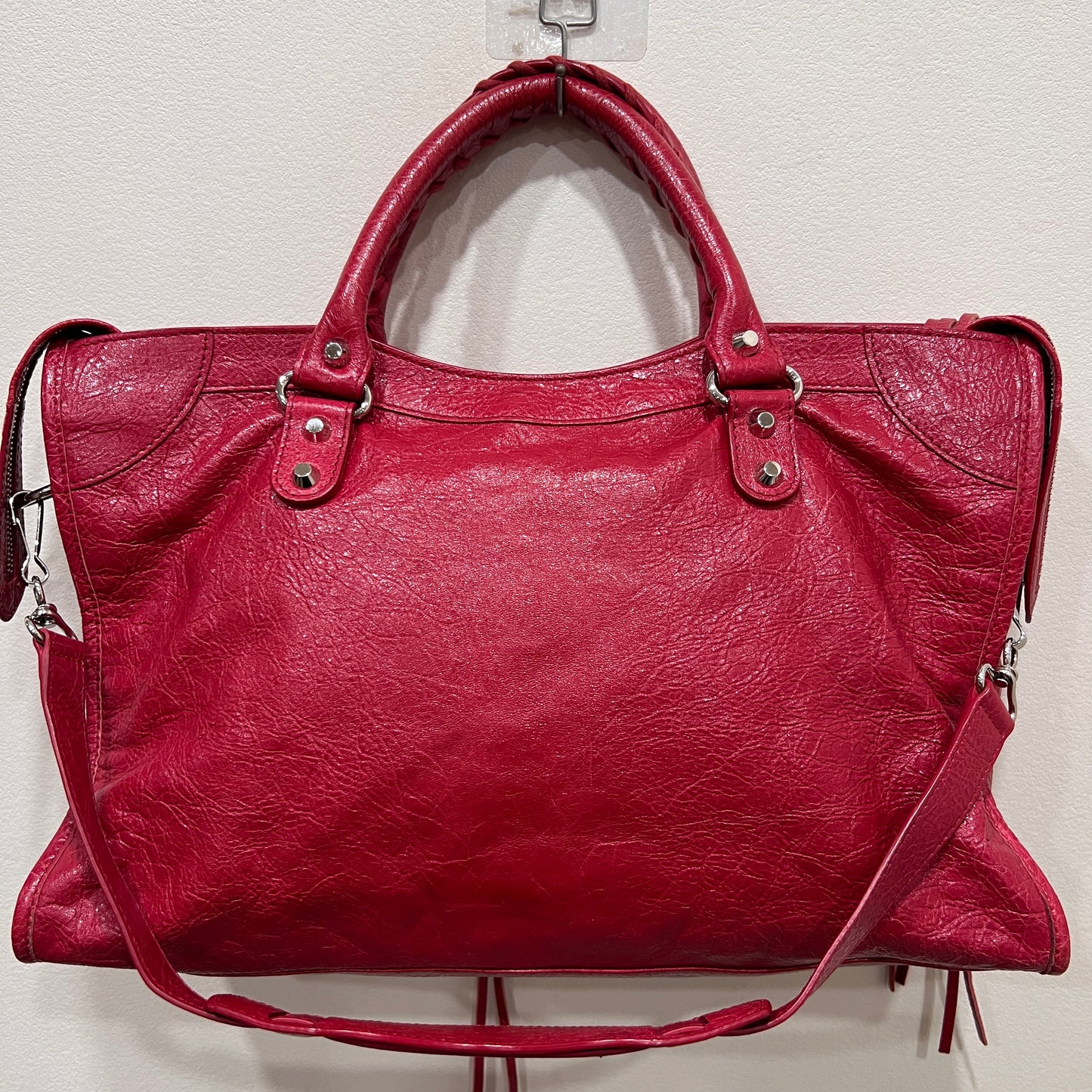BALENCIAGA City Bag Medium Red
