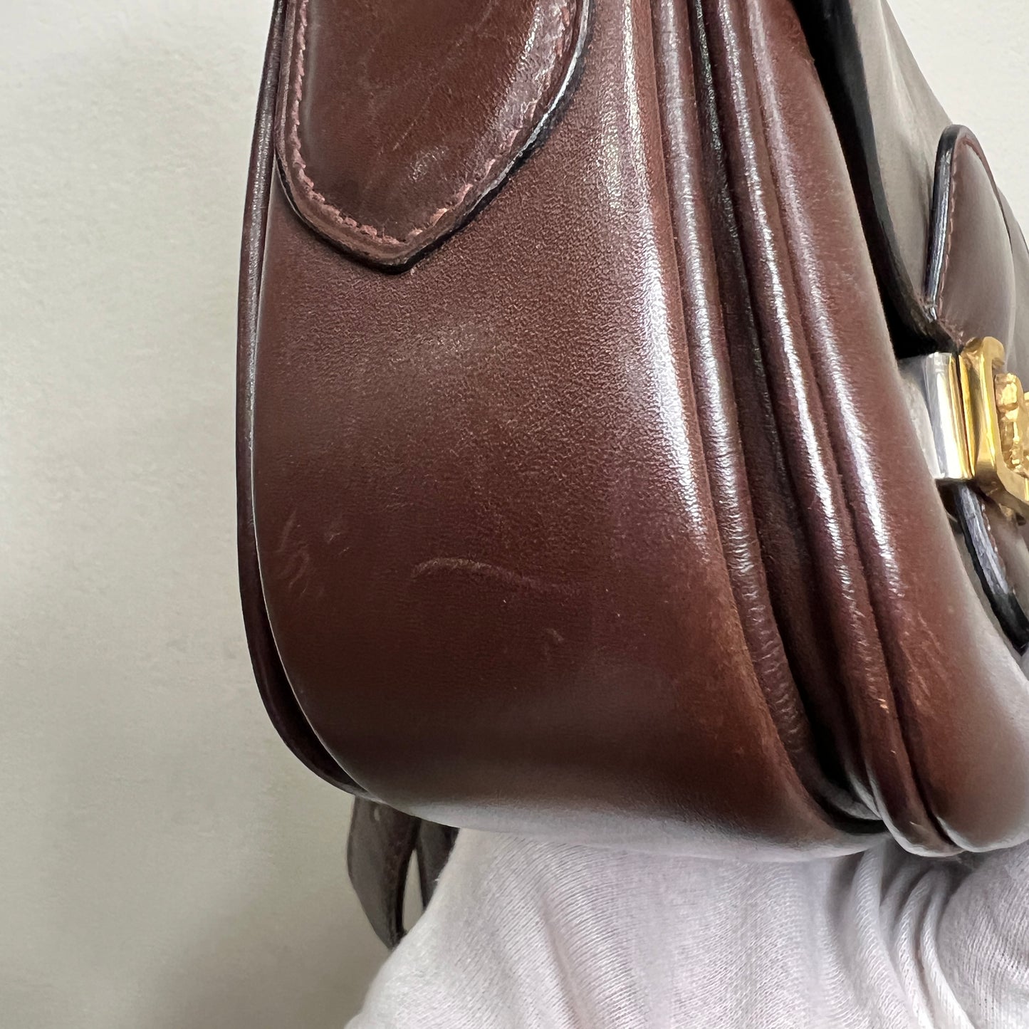 CELINE Carriage Shoulder Bag