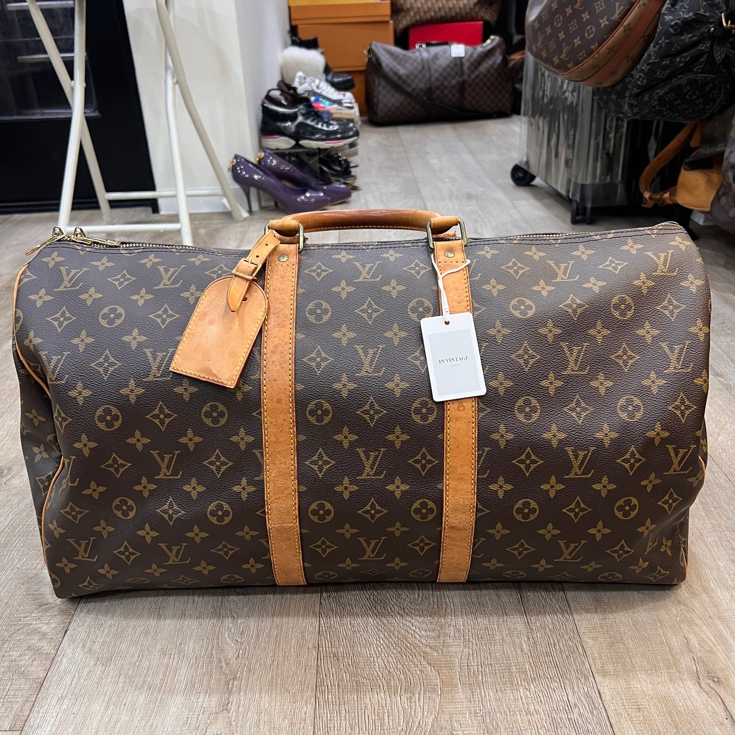 LOUIS VUITTON Keepall 55cm