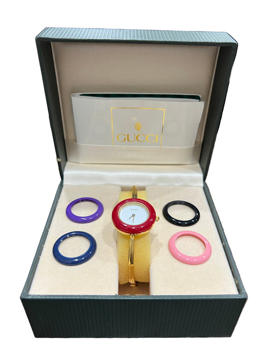 GUCCI Change Bezel Watch Model 11/12.2