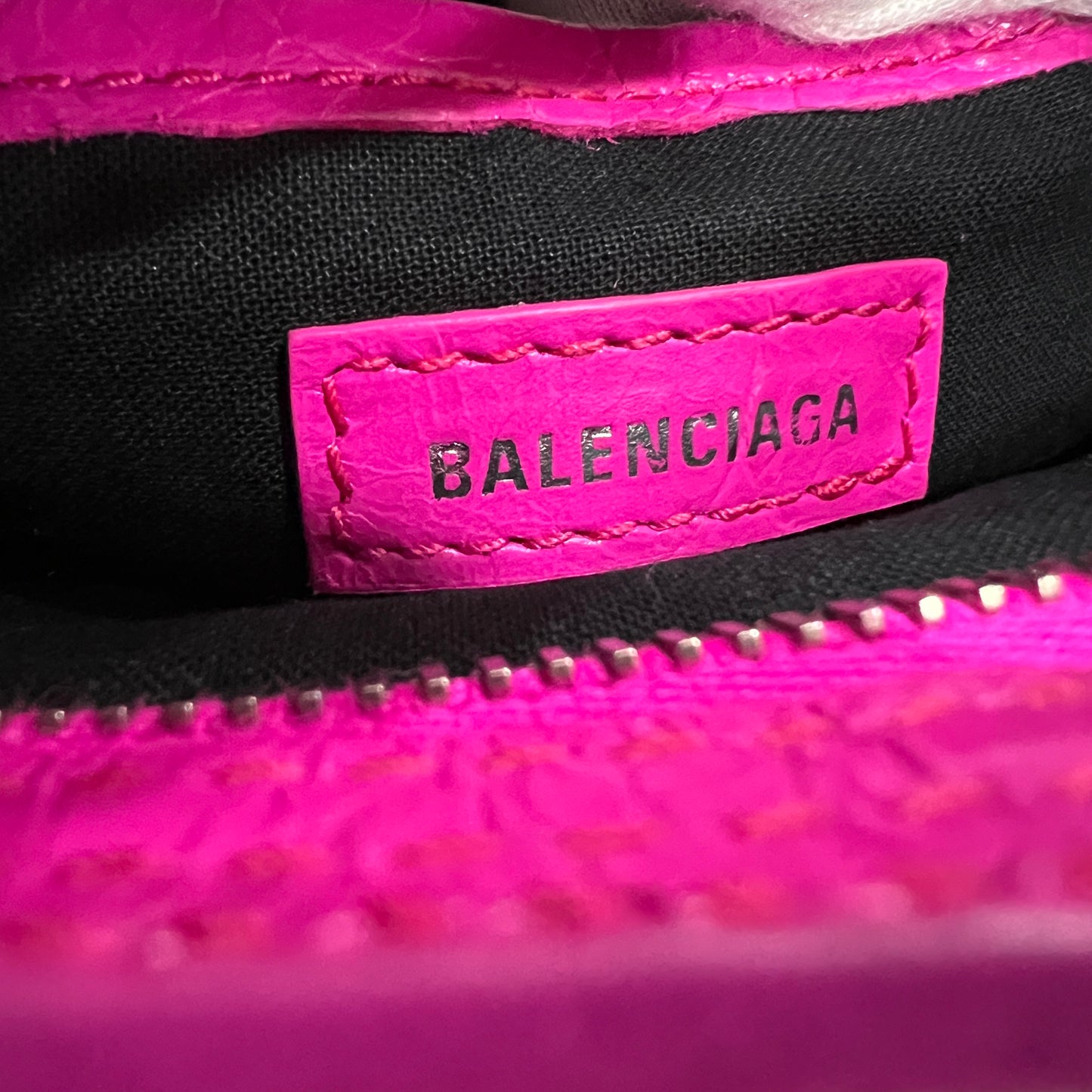 BALENCIAGA Le City Bag Mini in Hot Pink