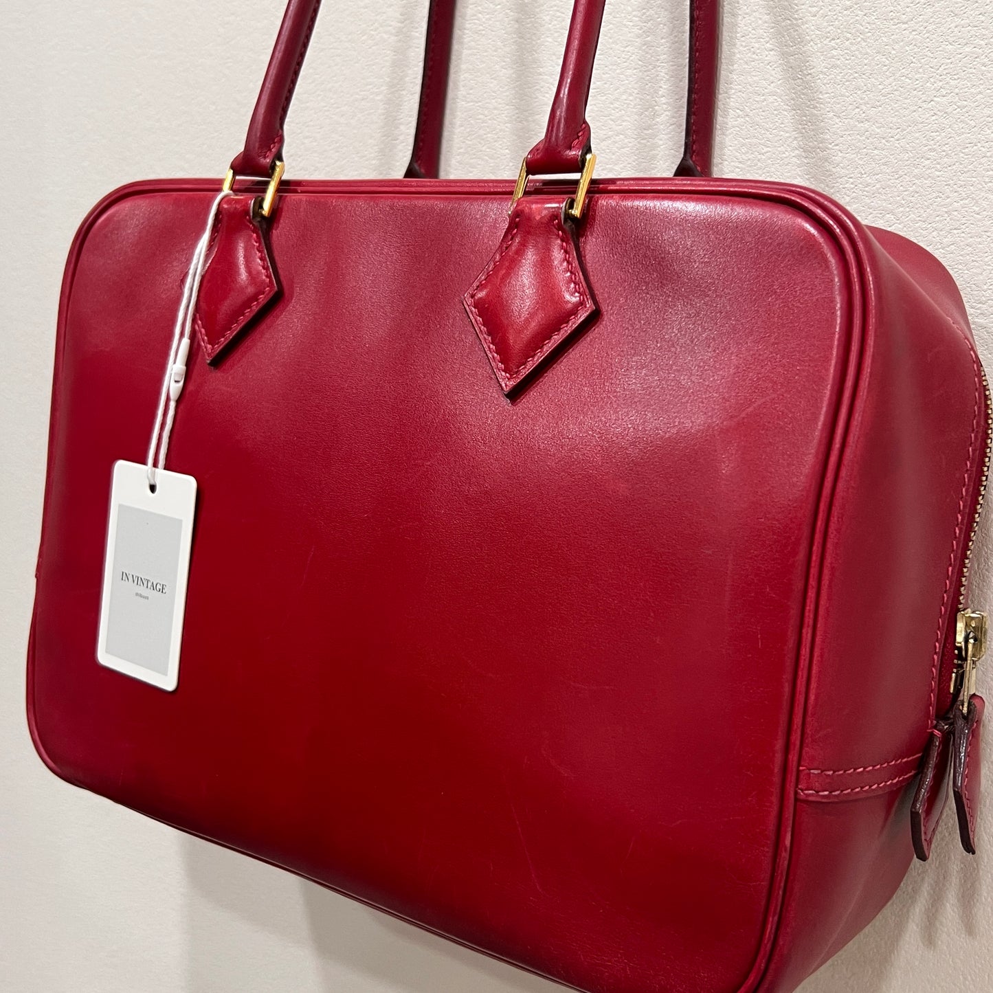 HERMES Plume Leather