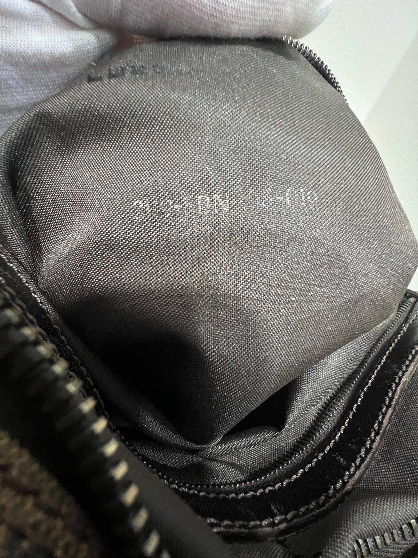 FENDI Tobacco Zucca Handbag