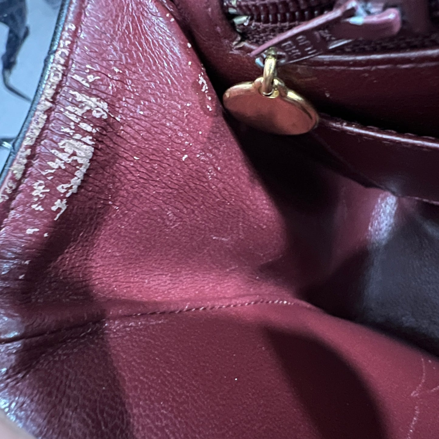 CHANEL Matelassé Mademoiselle Coco Mark Lambskin Handbag