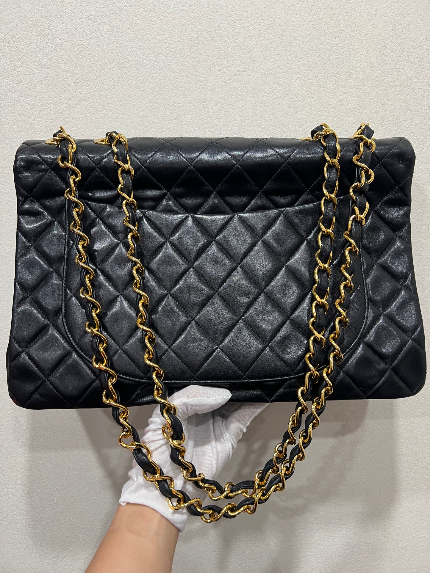 CHANEL Classic Jumbo 35 24K gold