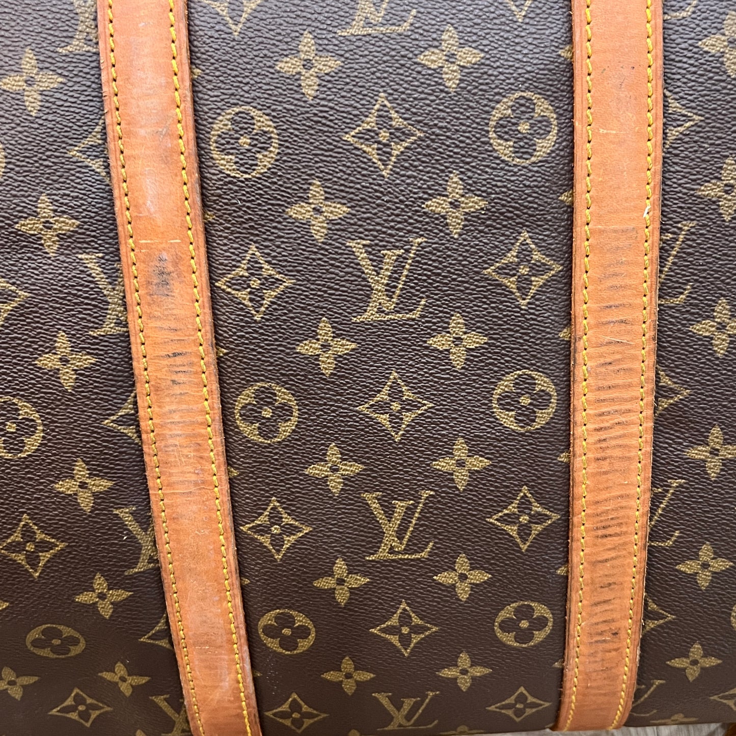 LOUIS VUITTON Keepall 55cm w/ strap