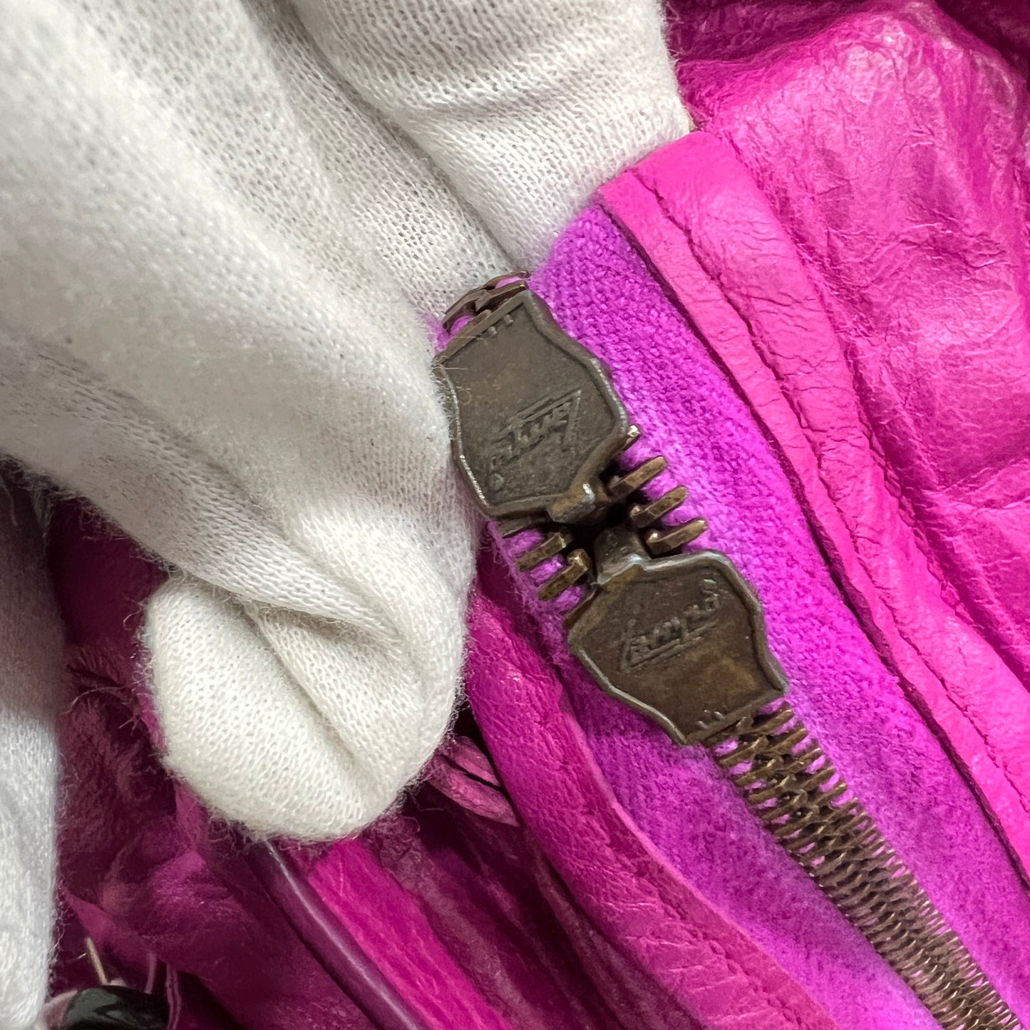 BALENCIAGA City Bag Medium Magenta Pink