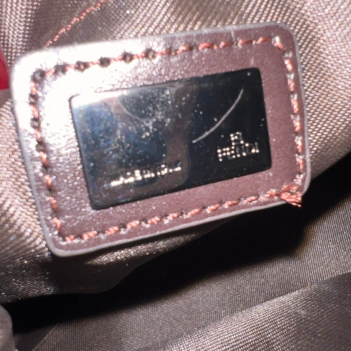 FENDI Zucca Shoulder Bag