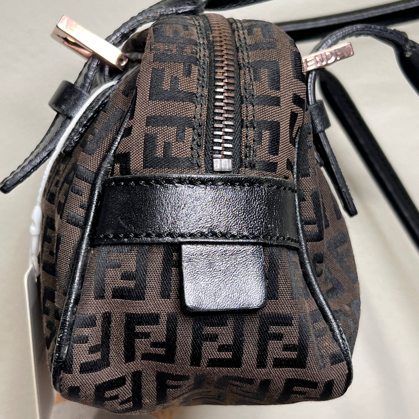 FENDI Zuccino Shoulder Bag