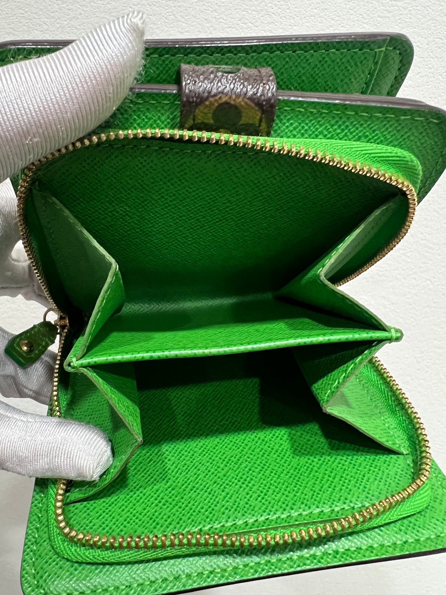 Louis Vuitton Perforated Monogram Green