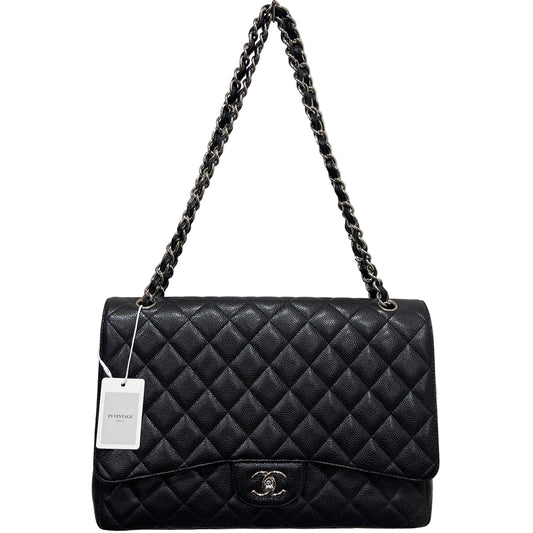 CHANEL Caviar Single Flap Jumbo