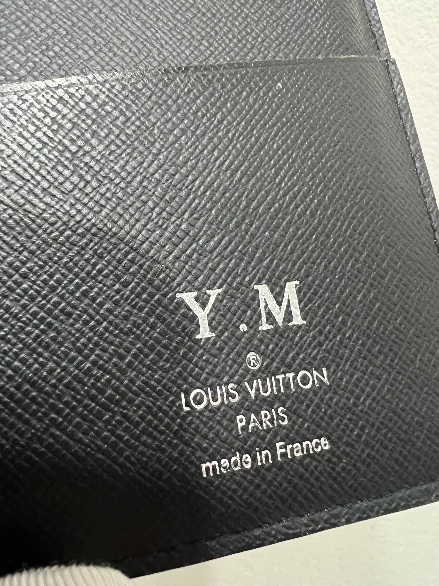 LOUIS VUITTON Monogram Black Wallet