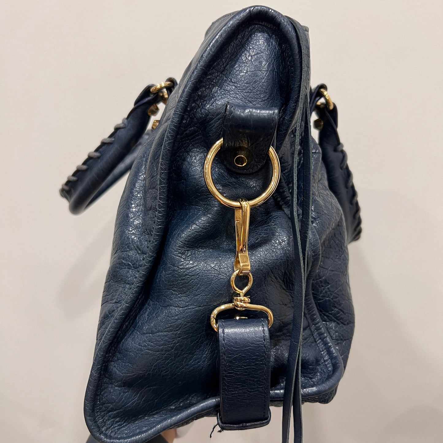 BALENCIAGA City Medium Navy