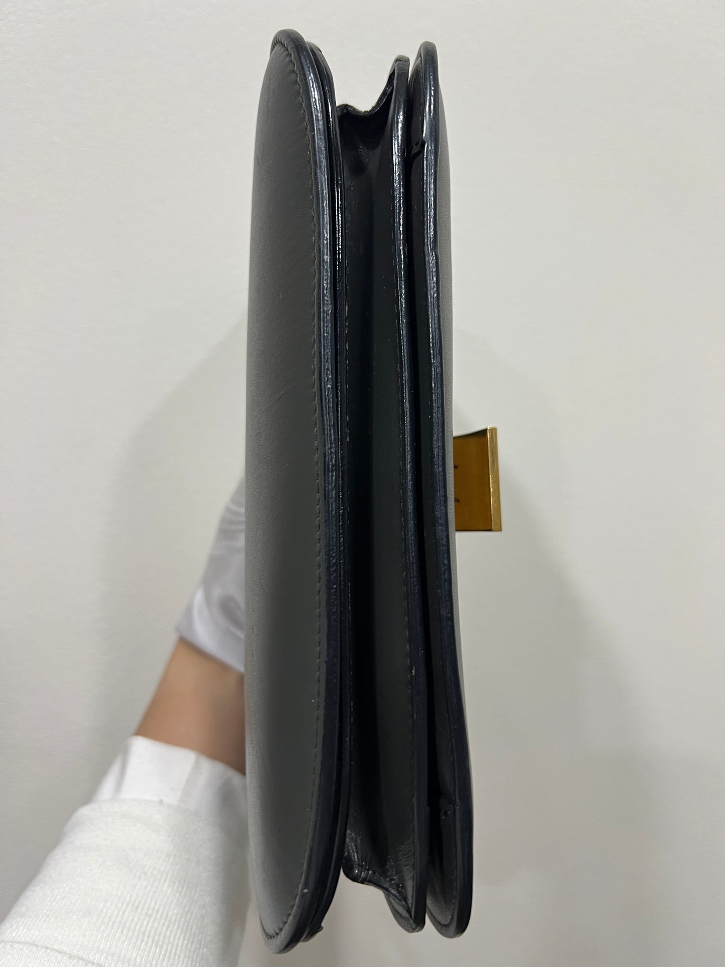 CELINE Classic Box Bag Medium (GRAY)