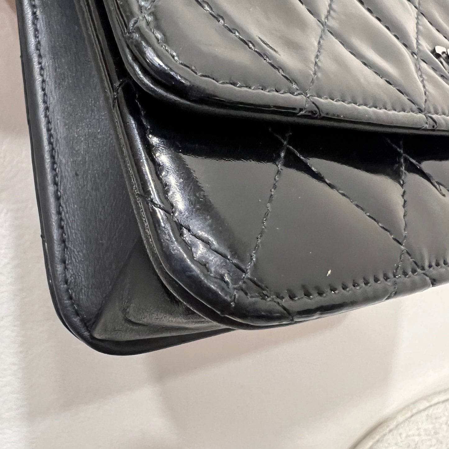 CHANEL Patent Leather WOC