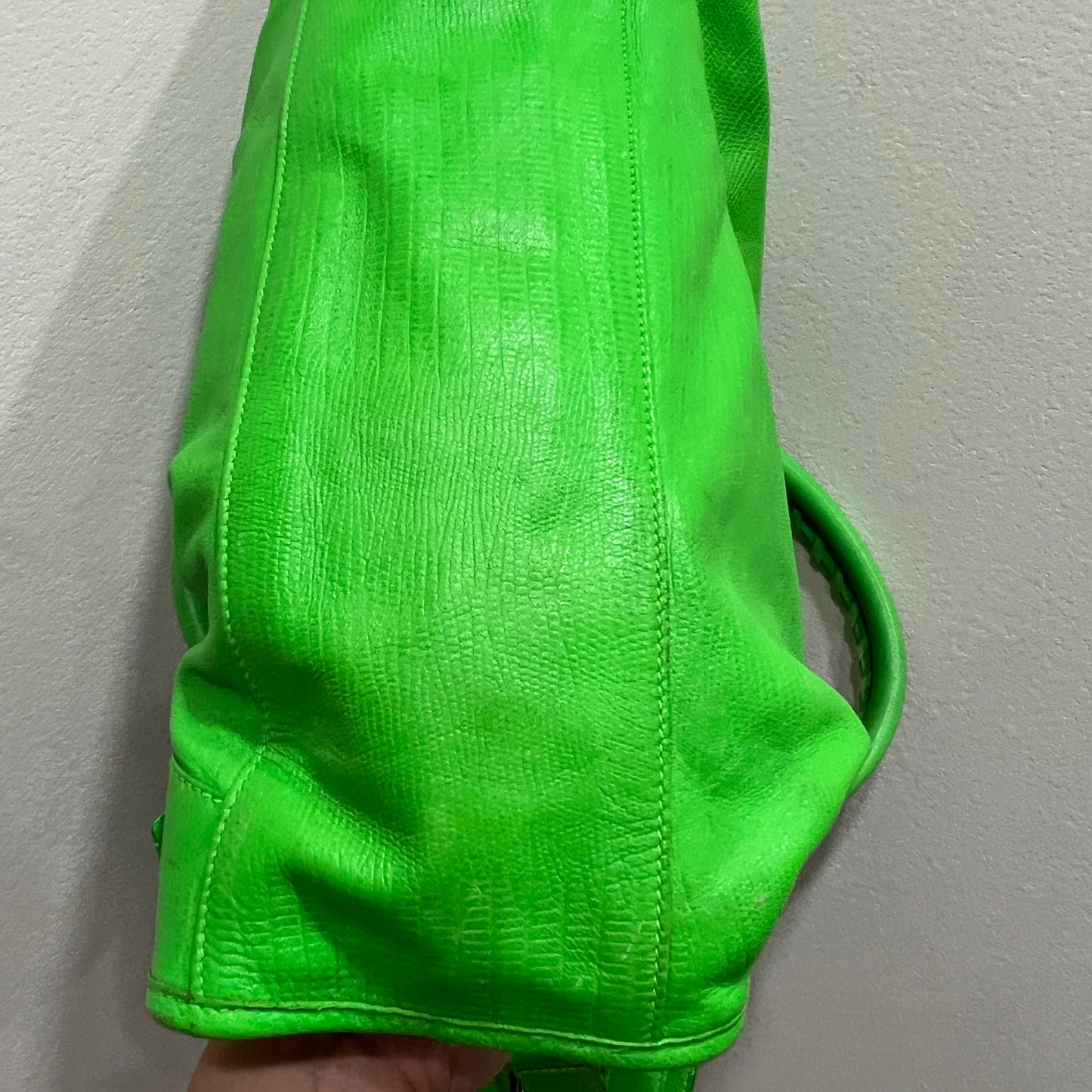 BALENCIAGA Lizard leather City Bag
