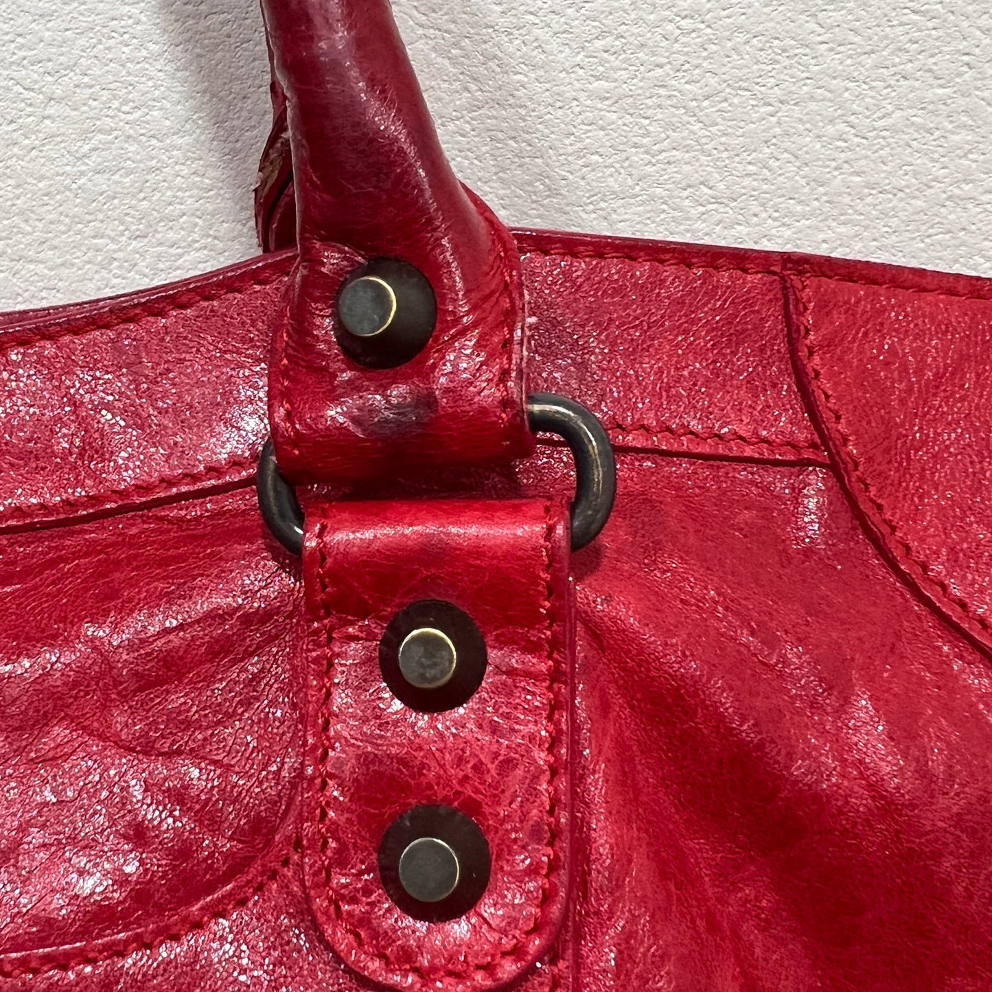 BALENCIAGA City Bag Red Medium