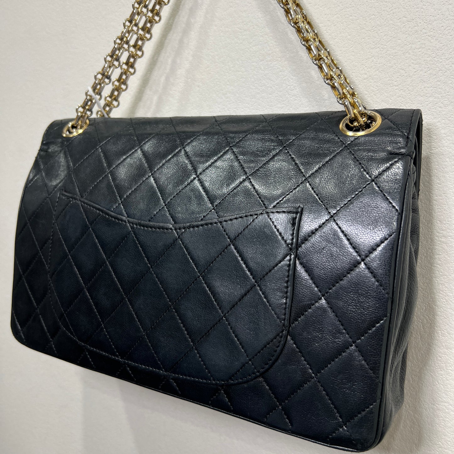 CHANEL CLASSIC DOUBLE FLAP BAG MADEMOISELLE CHAIN