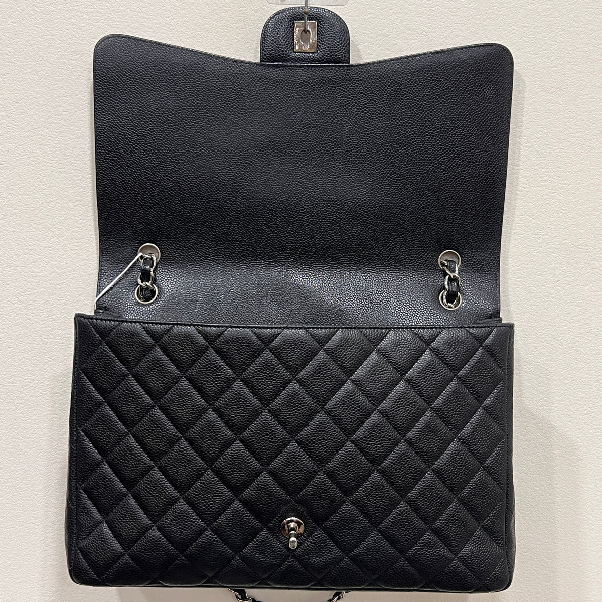 CHANEL Caviar Single Flap Jumbo
