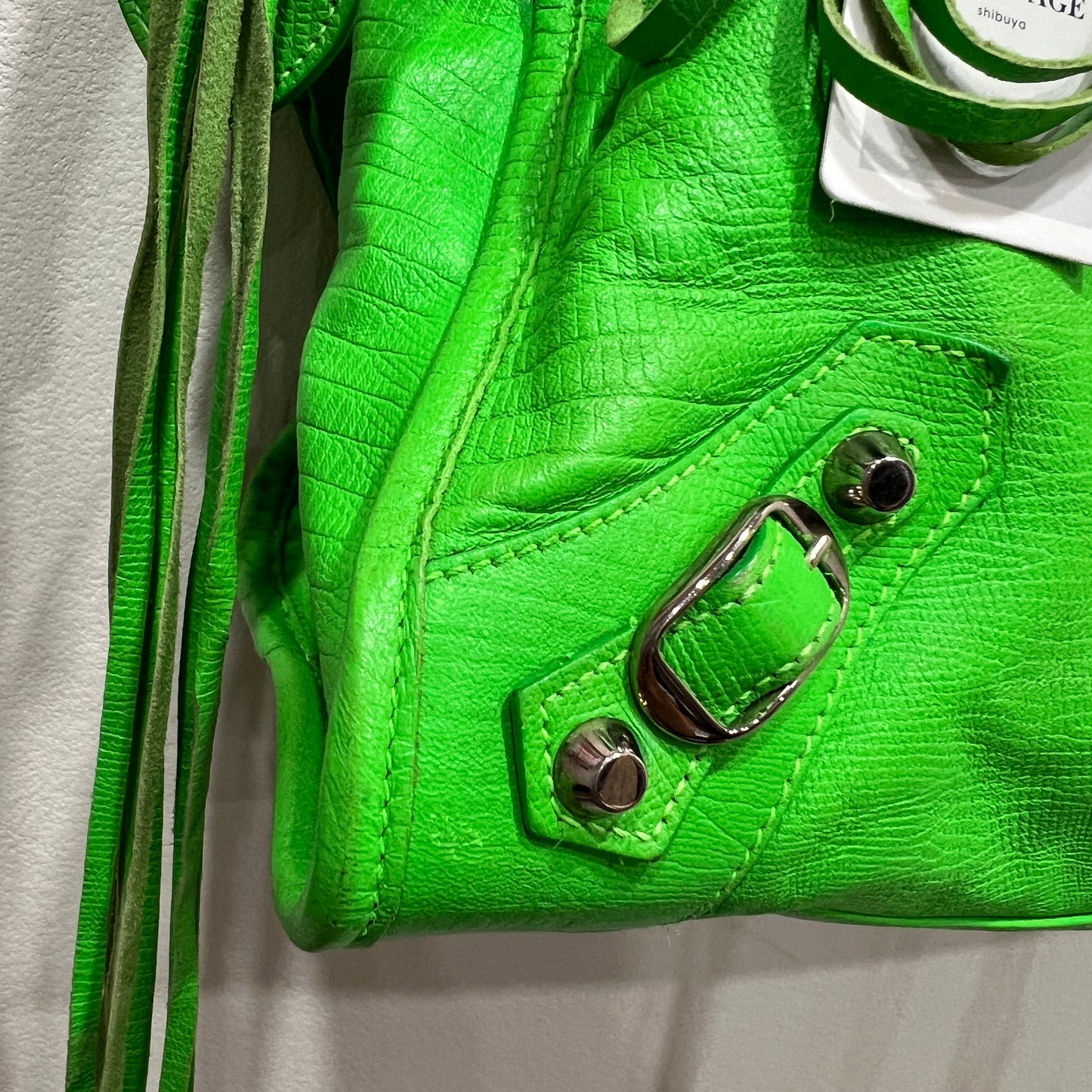 BALENCIAGA Lizard leather City Bag