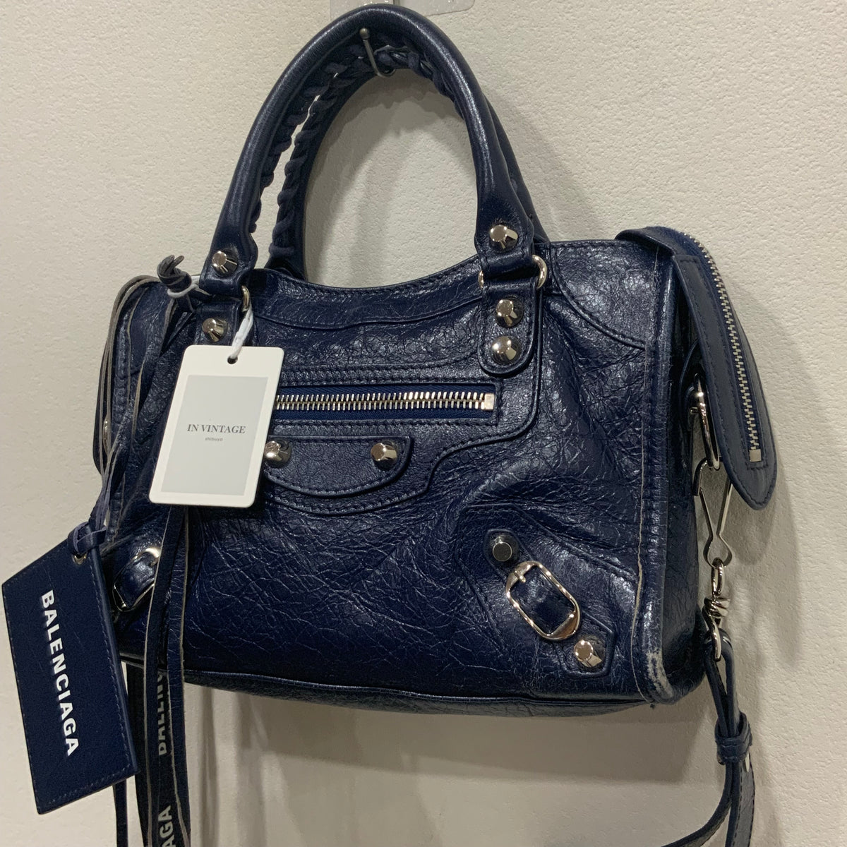 BALENCIAGA City Bag Mini with Long Strap