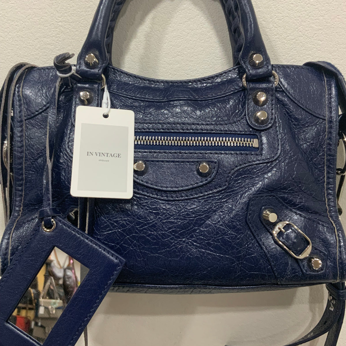BALENCIAGA City Bag Mini with Long Strap