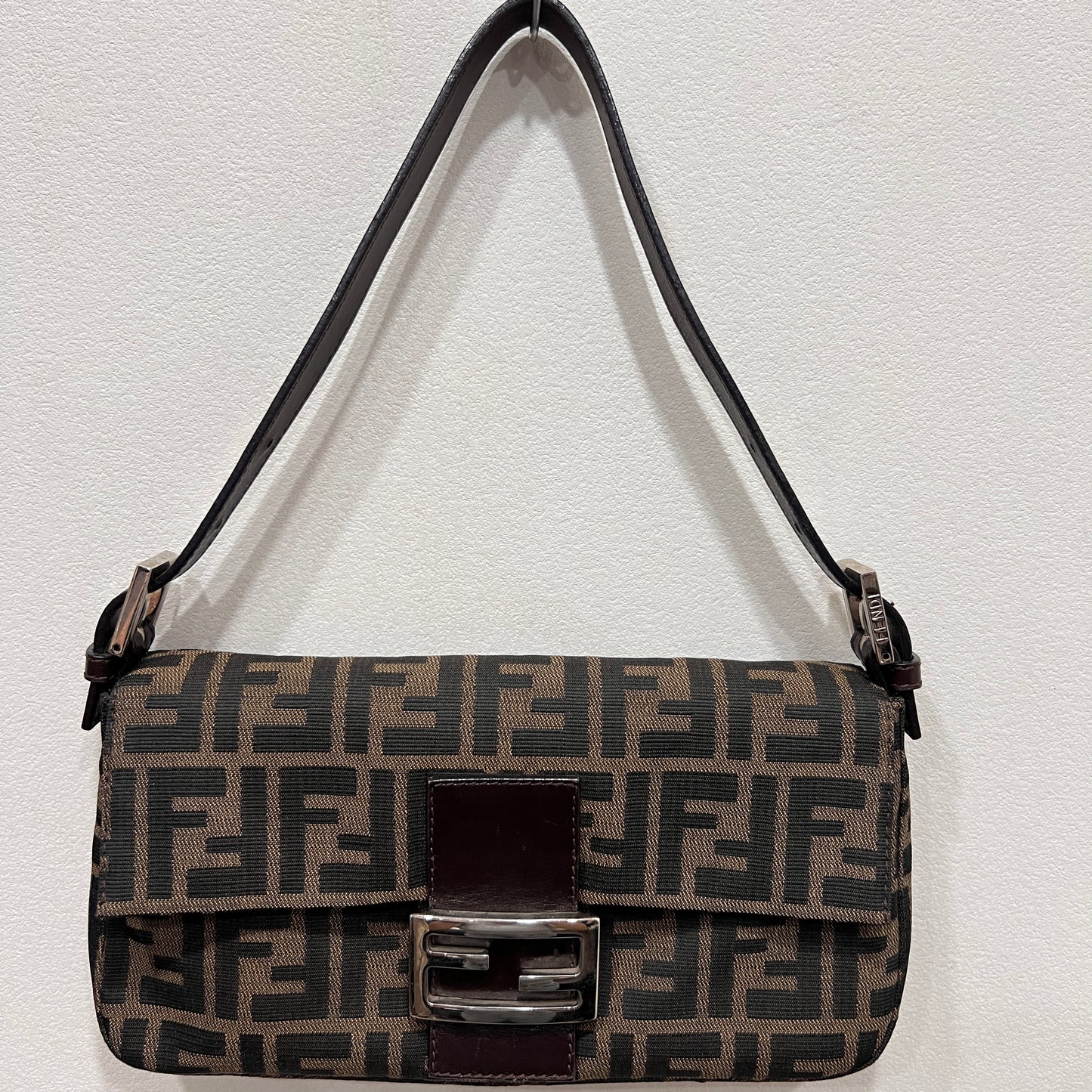 FENDI Baguette Silver Hardware