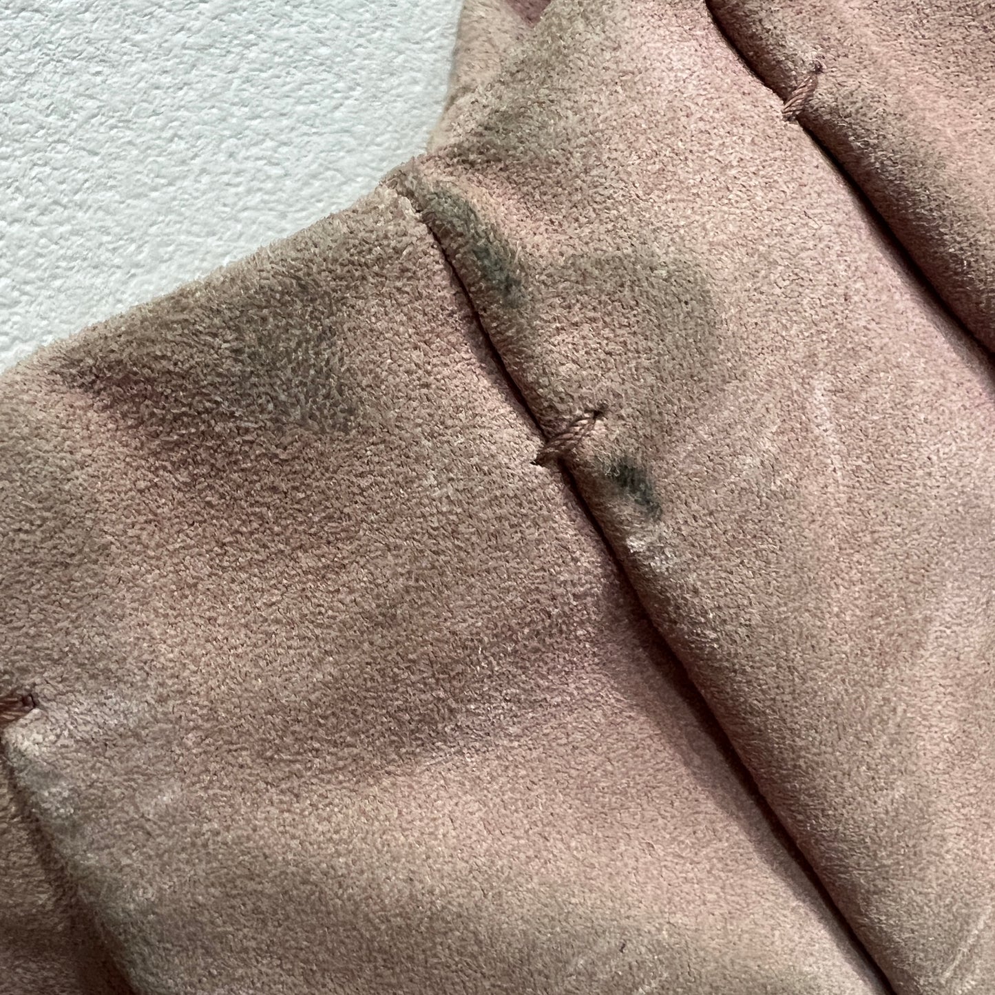 YSL Mombasa Pink Suede Leather
