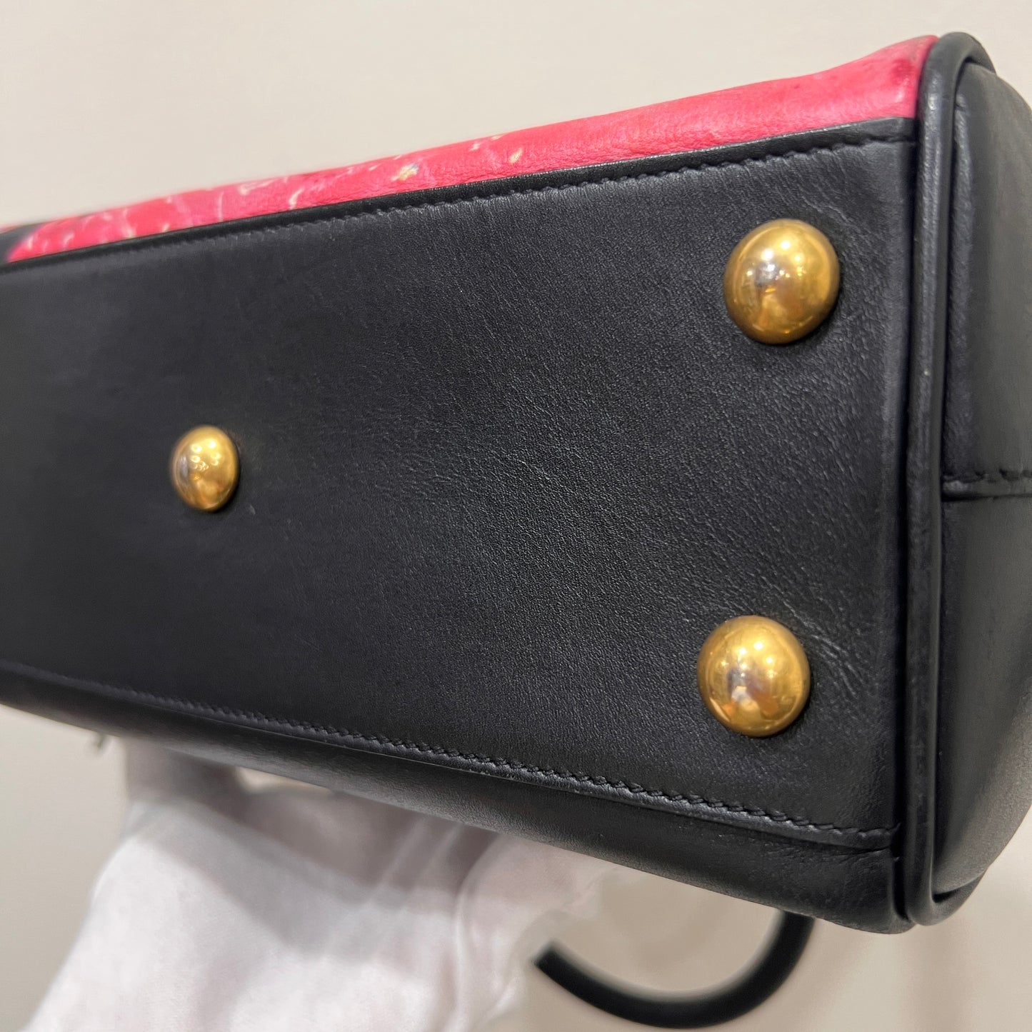 YSL Calfskin Classic Baby Small Duffle
