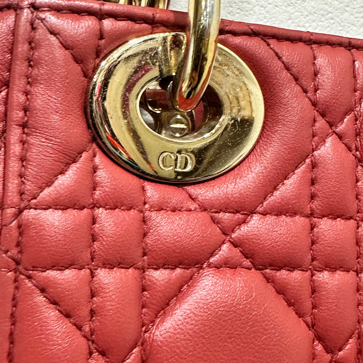 Christian Dior Lady Dior Red