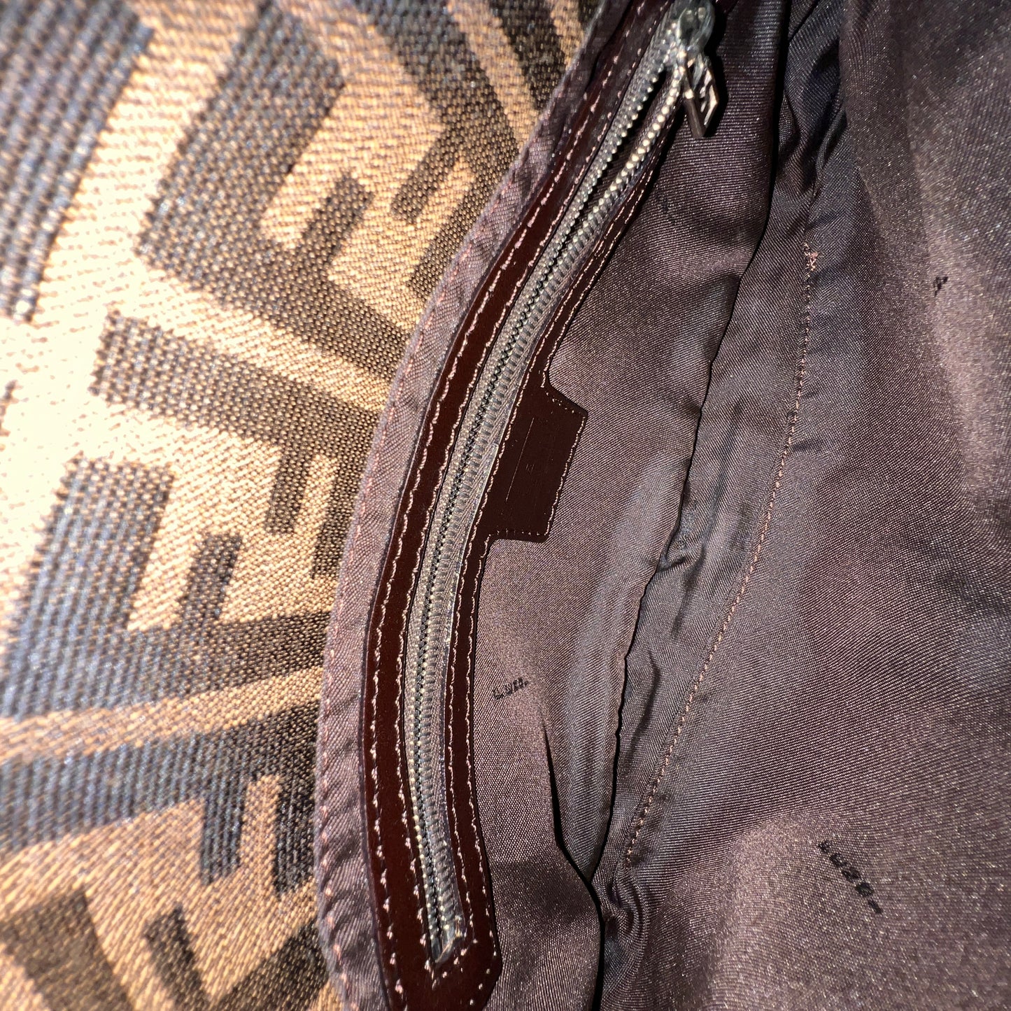 FENDI Baguette Silver Hardware