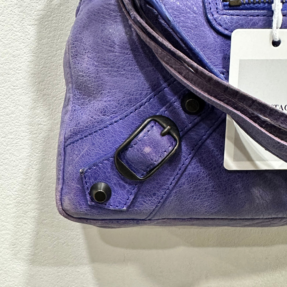 BALENCIAGA The First Bag Purple
