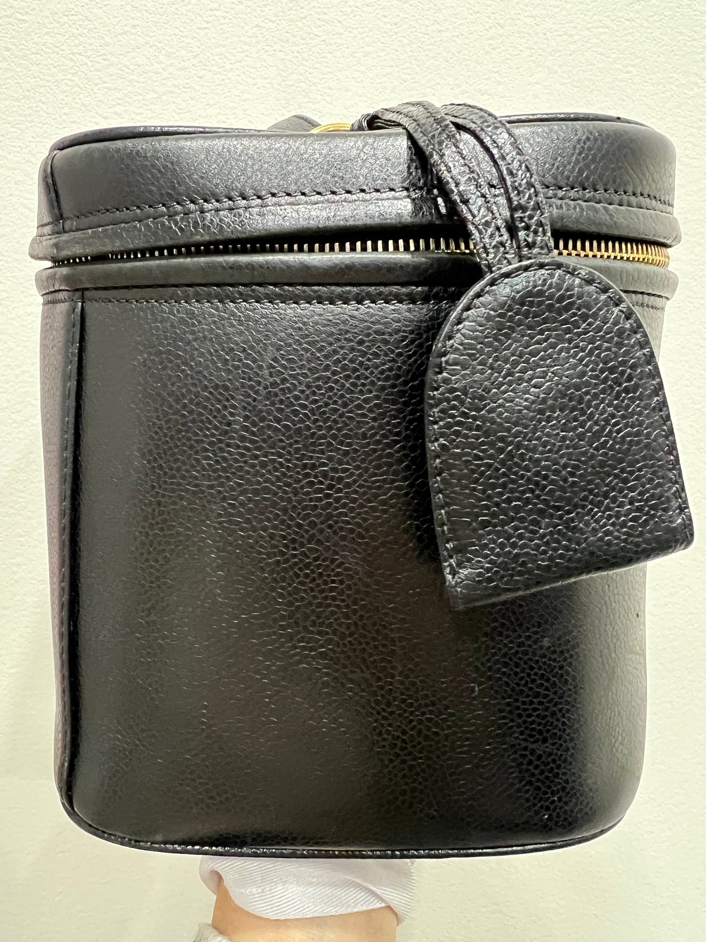 CHANEL Vanity Bag Black Caviar