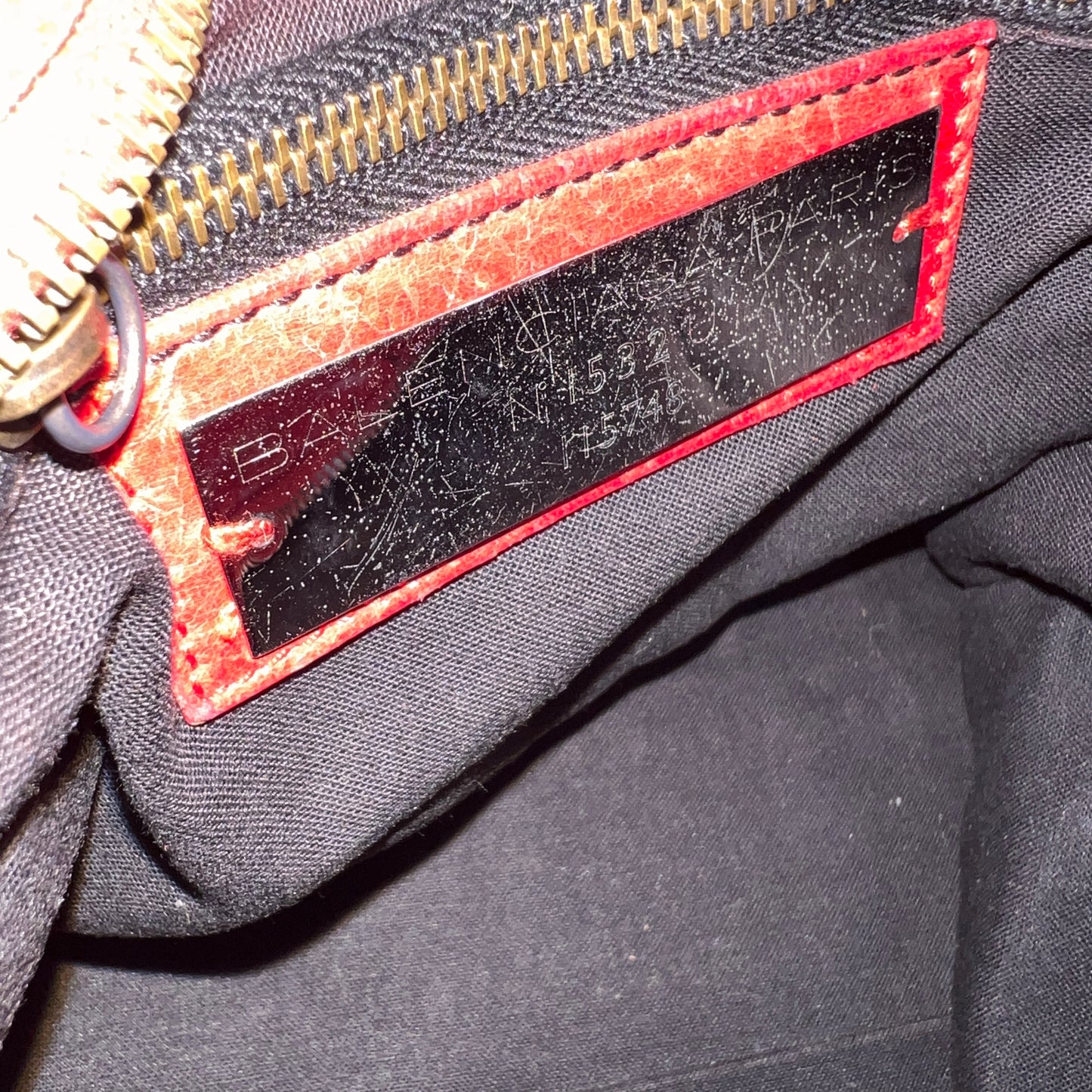 BALENCIAGA City Bag Red Medium