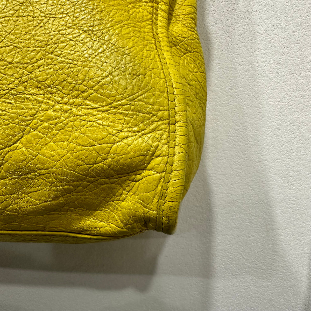 BALENCIAGA City Bag Medium Yellow Mustard