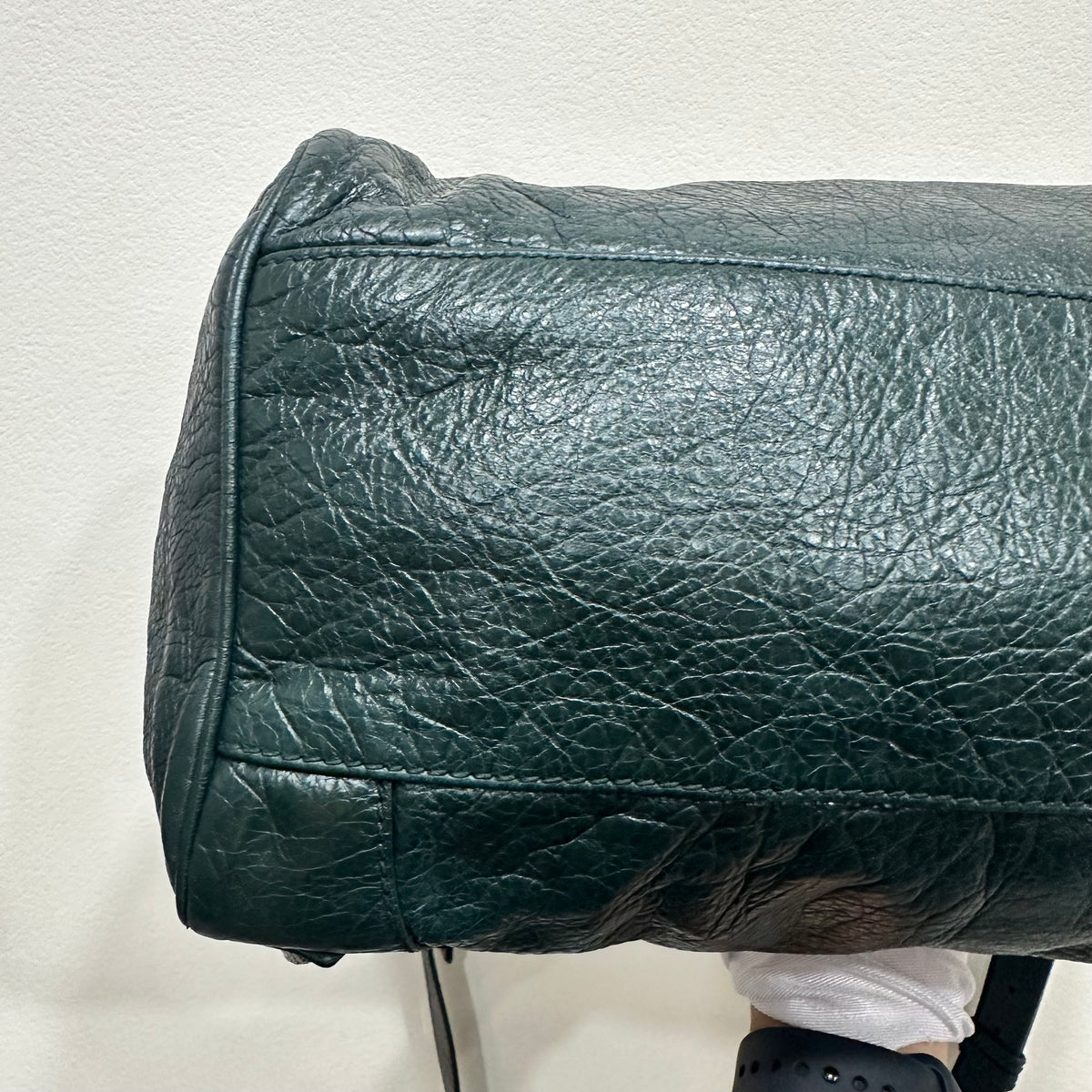 BALENCIAGA  Green City Bag Long Strap