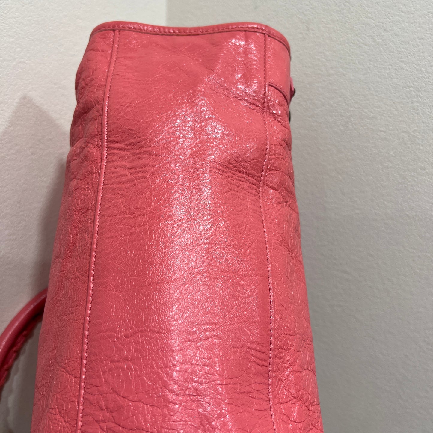 BALENCIAGA Pink City Bag