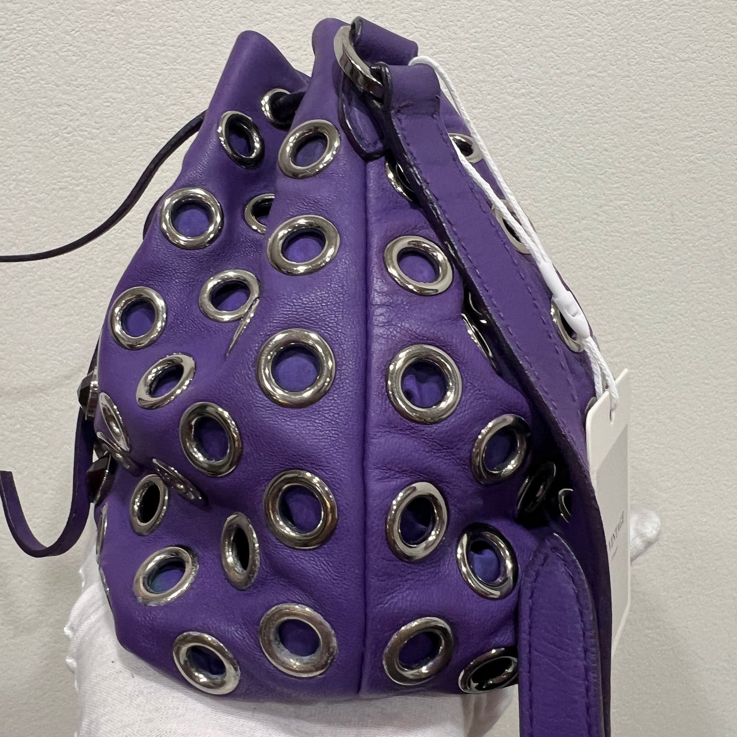MIU MIU Mini Jewel Drawstring Bag (6541741)