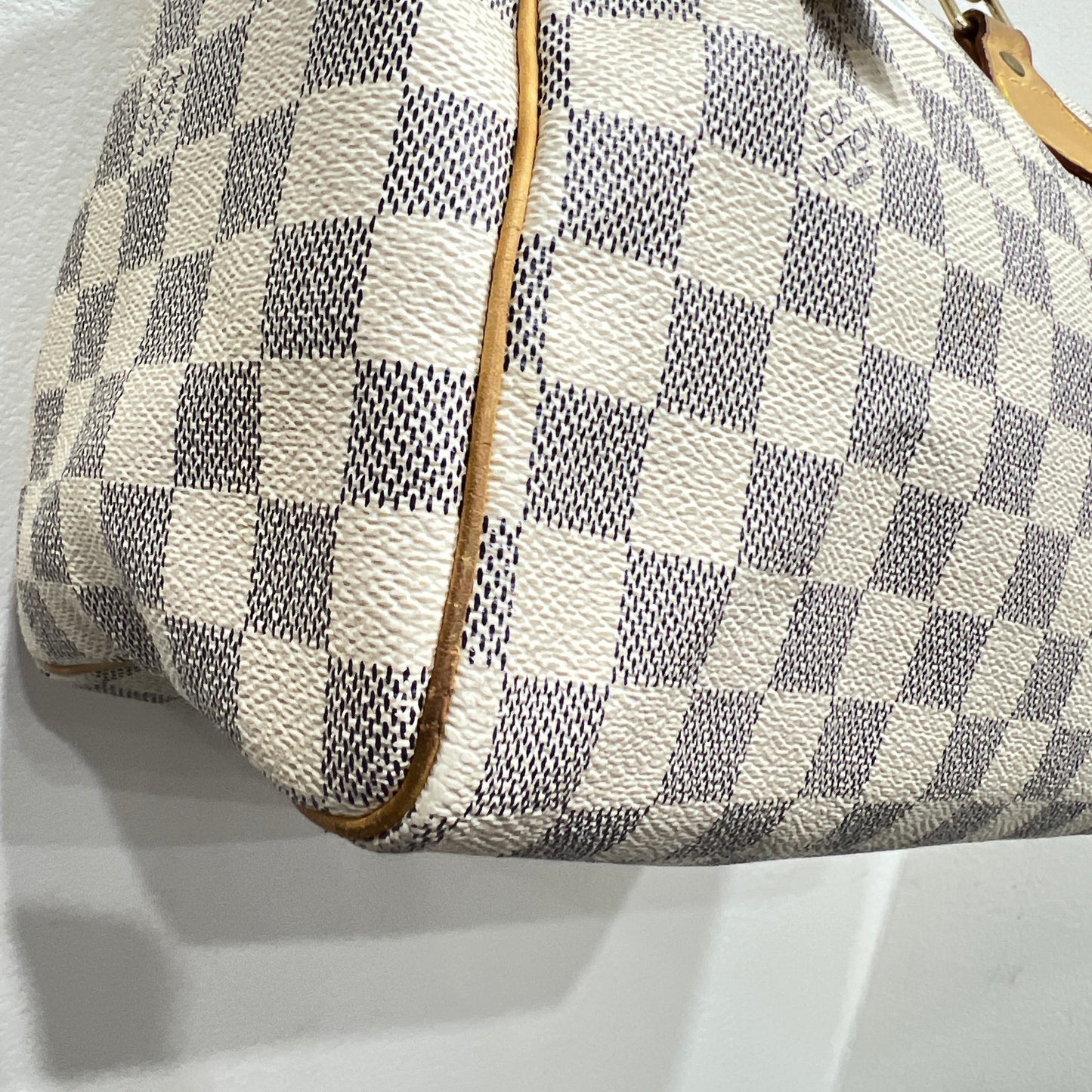 LOUIS VUITTON Speedy White Damier 25 (6530316)