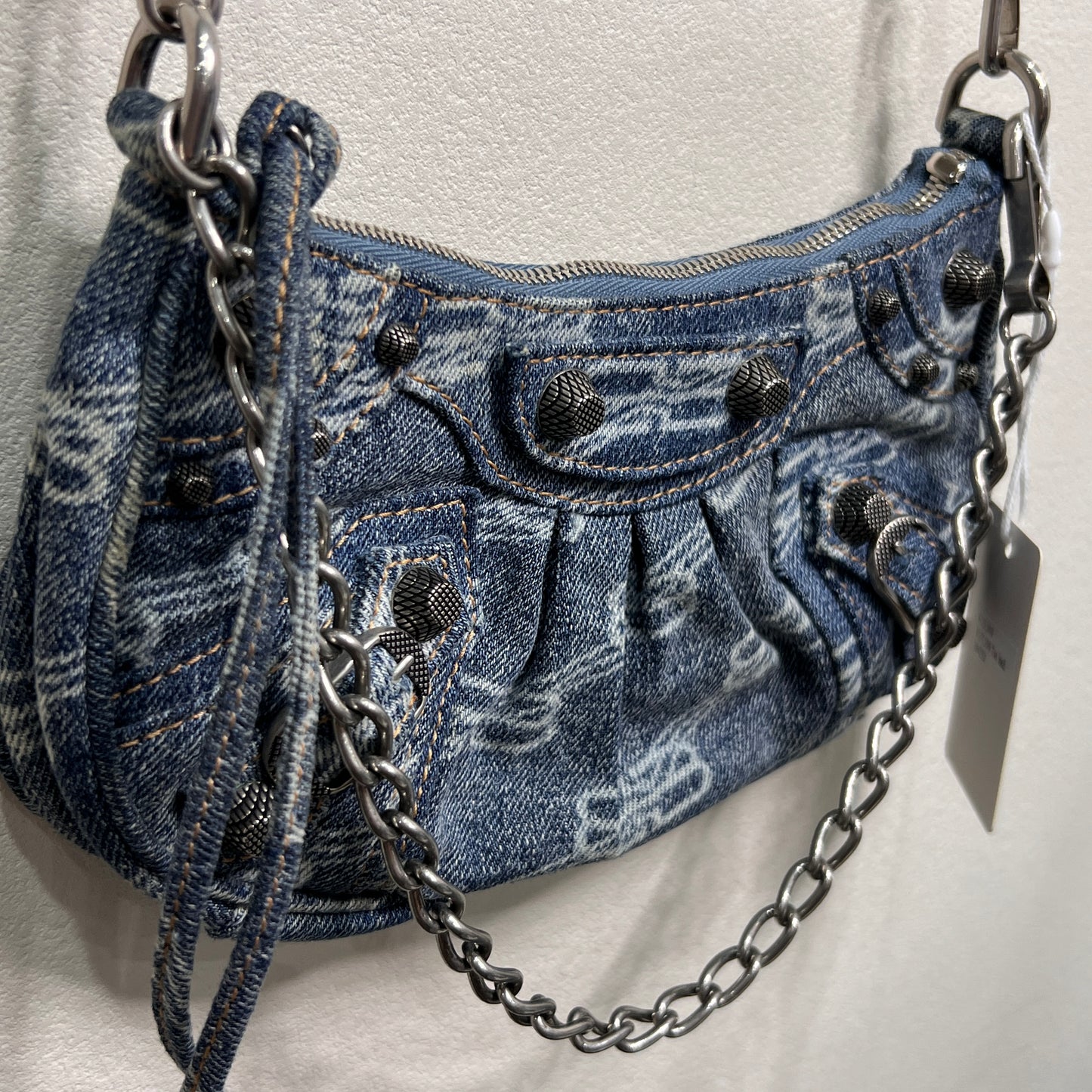 BALENCIAGA Le Cagole Mini Denim (264252)