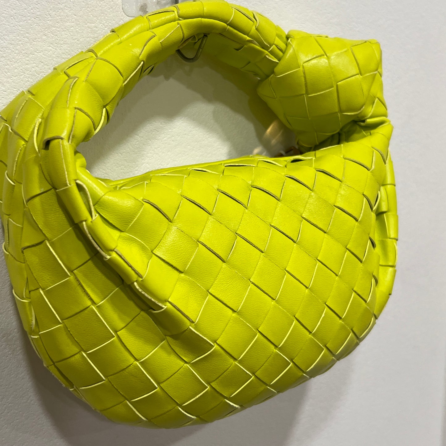 BOTTEGA VENETA Mini Jodie Neon Green
