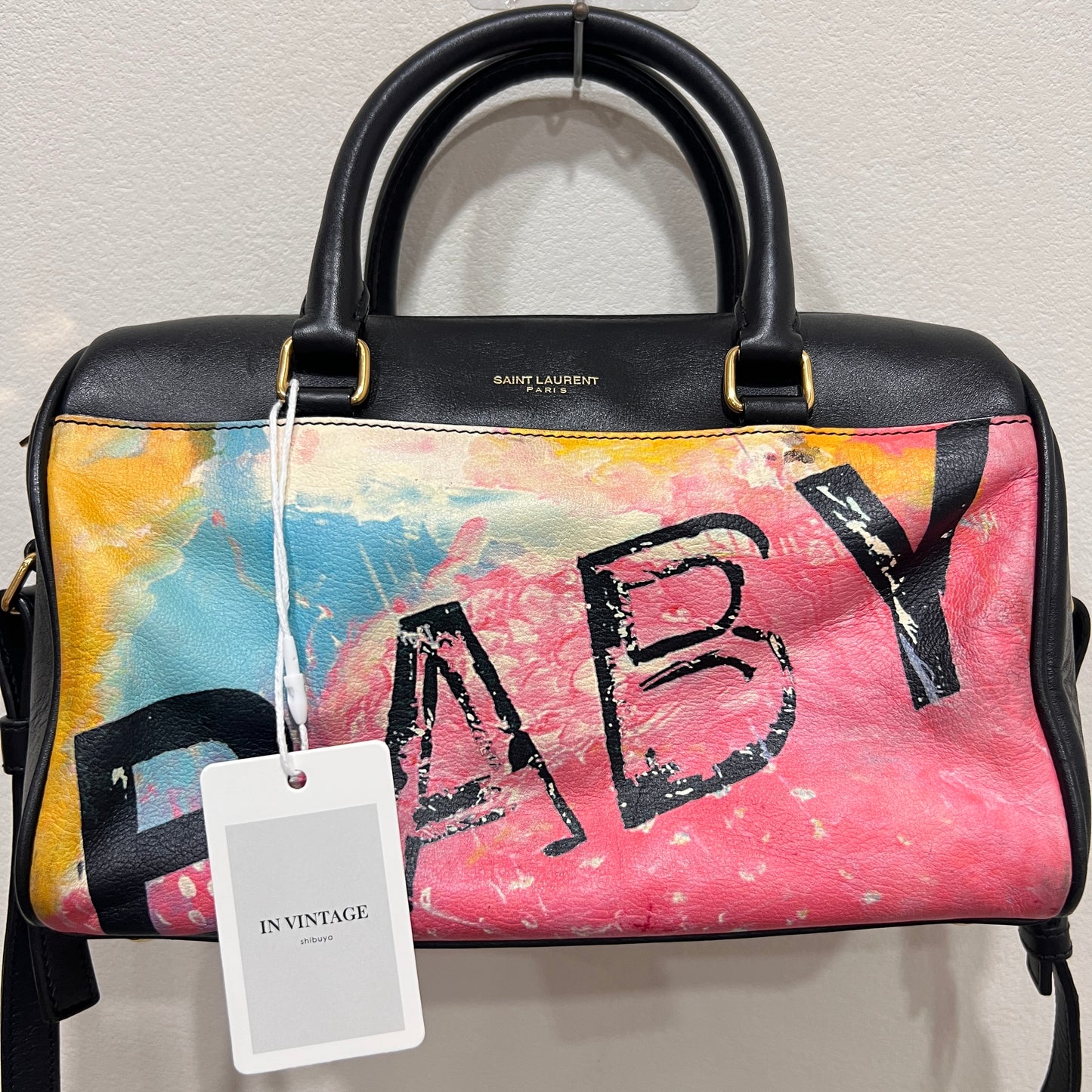 YSL Calfskin Classic Baby Small Duffle