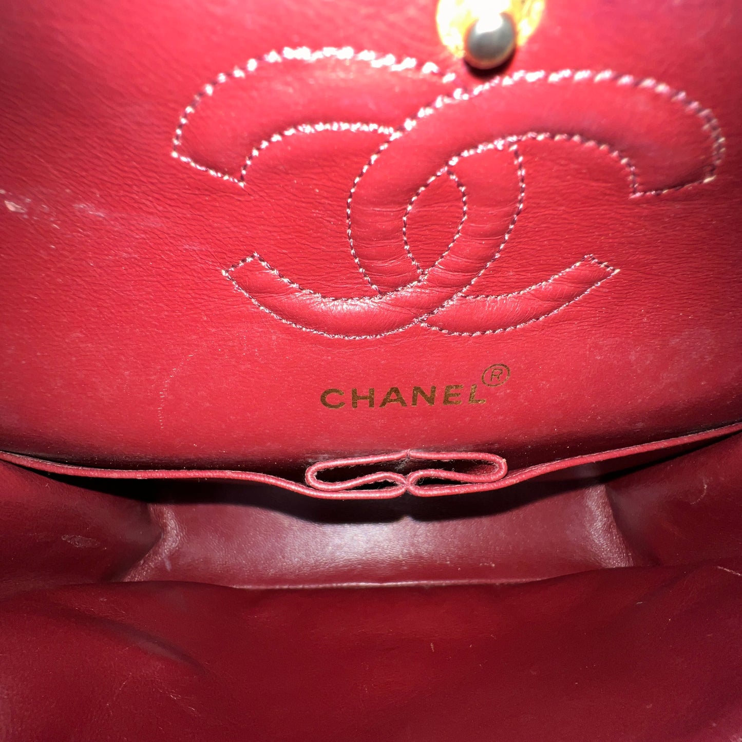CHANEL Classic Double Flap 24k Gold 23cm